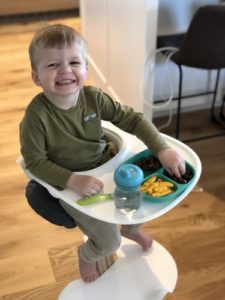 kid in nomi chair