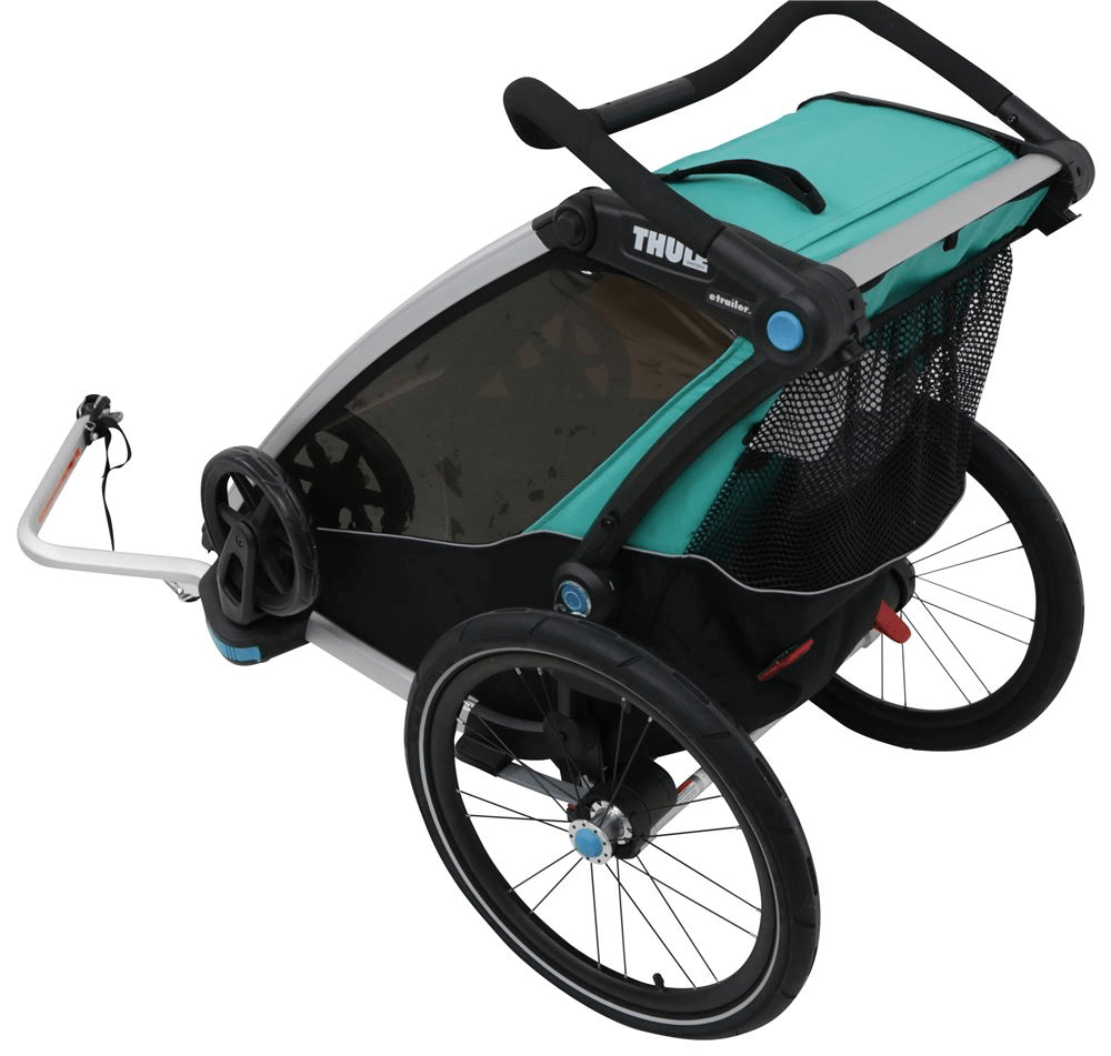 thule chariot lite review storage pouch