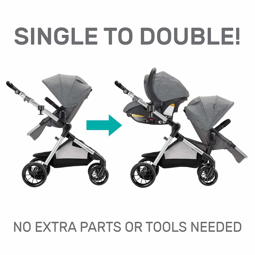Evenflo Pivot Xpand Modular Stroller Reviewge