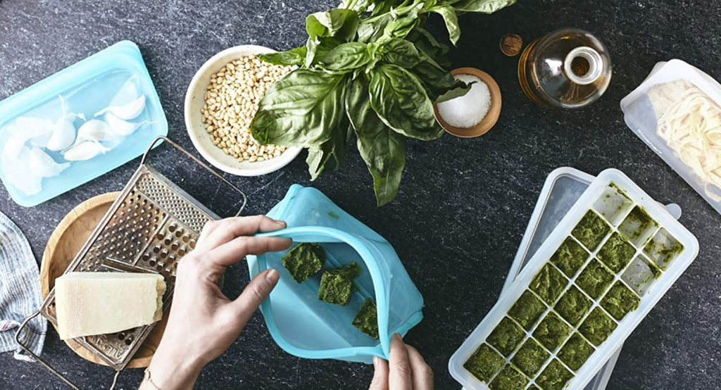baby food maker bag storage