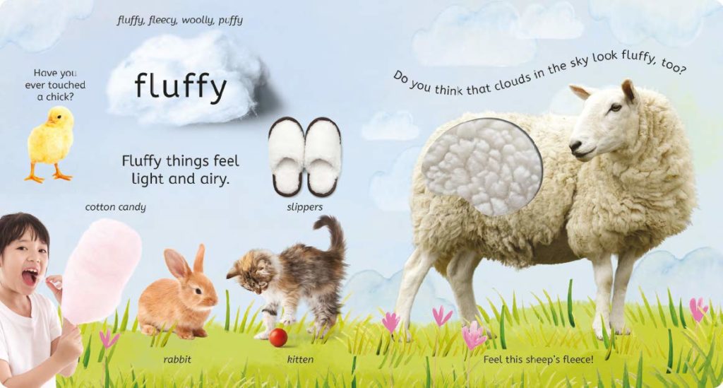 sensory books for toddlers -- touch and feel