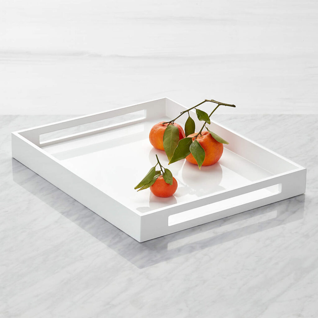 family serving tray