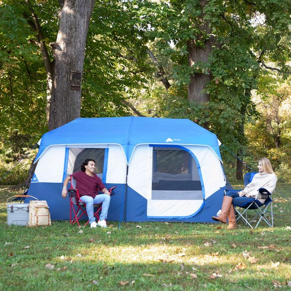 ozark family tent - outside